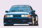 Preview: Rieger Spoilerstoßstange Breitbau II Ford Escort 3 00.82-00.88 - 7010
