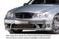 Preview: Rieger Spoilerstoßstange Mercedes C-Klasse (W203) - 25203