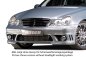 Preview: Rieger Spoilerstoßstange Mercedes C-Klasse (W203) 05.00- - 25204