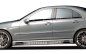 Preview: Rieger Seitenschweller Mercedes C-Klasse (W203) 05.00- - 25207