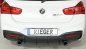 Preview: Rieger Heckeinsatz BMW 1er F20 (1K4) 05.2015- (ab Facelift) LCI - 35066