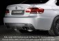 Preview: Rieger Heckeinsatz BMW 3er E92 03.10- (ab Facelift) LCI - 53460