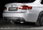 Preview: Rieger Heckeinsatz BMW 3er E92 03.10- (ab Facelift) LCI - 53461