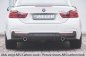 Preview: Rieger Heckeinsatz (nur 435i) BMW 4er F32 (3C) 07.15- (ab Facelift) LCI - 53488