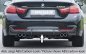 Preview: Rieger Heckeinsatz Carbon BMW 4er F32 (3C) 07.15- (ab Facelift) LCI - 53490