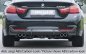 Preview: Rieger Heckeinsatz Carbon BMW 4er F32 (3C) 07.15- (ab Facelift) LCI - 53490