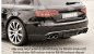 Preview: Rieger Heckschürzenansatz Audi A4 (B8/B81) 11.07-12.11 (bis Facelift) - 55506