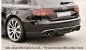 Preview: Rieger Heckschürzenansatz Audi A4 (B8/B81) 11.07-12.11 (bis Facelift) - 55508