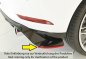 Preview: Rieger Heckschürzenansatz seitlich rechts VW Golf 7 GTI-TCR 01.19- - 59519