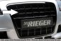 Preview: Rieger Grill mit integrierter Kennzeichenauflage schwarz glänzend Audi A4 (8H) 04.02-12.05 (bis Facelift) - 88007