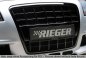 Preview: Rieger Grill mit integrierter Kennzeichenauflage schwarz glänzend Audi A4 (8H) 04.02-12.05 (bis Facelift) - 88007