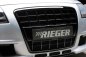 Preview: Rieger Grill mit integrierter Kennzeichenauflage schwarz glänzend Audi TT (8N) 09.98- - 88014