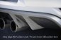 Preview: Rieger Heckeinsatz mit 2 Doppelfinnen schwarz glänzend VW Golf 6 - 88016