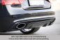 Preview: Rieger Heckeinsatz schwarz glänzend Audi A5 (B8/B81) 10.11-06.16 (ab Facelift) - 88018