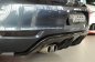 Preview: Rieger Heckeinsatz mit 2 Doppelfinnen schwarz glänzend VW Golf 6 - 88019