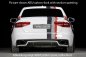 Preview: Rieger Heckeinsatz schwarz glänzend Audi A4 (B8/B81) 01.12- (ab Facelift) - 88027