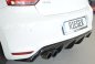 Preview: Rieger Heckeinsatz (GBL-47213) schwarz glänzend VW Polo 6R GTI 05.10-01.14 (bis Facelift) - 88039