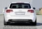 Preview: Rieger Heckeinsatz schwarz glänzend Audi A6 (4F) 10.08-08.11 (ab Facelift) - 88044