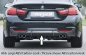 Preview: Rieger Heckeinsatz schwarz glänzend BMW 4er F32 (3C) 07.15- (ab Facelift) LCI - 88058