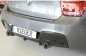 Preview: Rieger Heckeinsatz schwarz glänzend BMW 1er F20 (1K4) 09.11-03.2015 (bis Facelift) - 88062