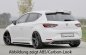 Preview: Rieger Heckschürzenansatz schwarz glänzend Seat Leon (5F) 10.12-12.16 (bis Facelift) - 88068