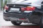 Preview: Rieger Heckeinsatz schwarz glänzend BMW 4er F32 (3C) 07.15- (ab Facelift) LCI - 88071