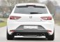 Preview: Rieger Heckeinsatz schwarz glänzend Seat Leon FR (5F) 01.13-12.16 (bis Facelift) - 88089