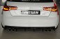 Preview: Rieger Heckeinsatz (GBL56787) schwarz glänzend Audi A3 (8V) 07.12-08.16 (bis Facelift) - 88101