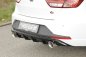 Preview: Rieger Heckeinsatz schwarz glänzend Seat Leon FR (5F) 01.13-12.16 (bis Facelift) - 88104