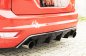 Preview: Rieger Heckeinsatz (GBL-34158) schwarz glänzend Ford Focus 2 ST 02.08-01.11 (ab Facelift) - 88118