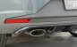 Preview: Rieger Heckeinsatz schwarz glänzend Seat Leon Cupra (5F) 03.14-12.16 (bis Facelift) - 88119