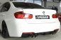 Preview: Rieger Heckeinsatz schwarz glänzend BMW 3er F30 (3L) 02.12-06.15 (bis Facelift) - 88123