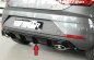 Preview: Rieger Heckeinsatz schwarz glänzend Seat Leon Cupra (5F) 01.17- (ab Facelift) - 88136