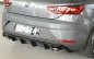Preview: Rieger Heckeinsatz schwarz glänzend Seat Leon Cupra (5F) 01.17- (ab Facelift) - 88136