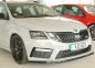 Preview: Rieger Spoilerschwert schwarz glänzend Skoda Octavia RS (5E) 02.17- (ab Facelift) - 88140