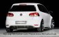 Preview: Rieger Heckeinsatz (GBL-59510) schwarz glänzend VW Golf 6 10.08- - 88144