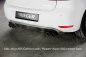 Preview: Rieger Heckeinsatz (GBL-59511) schwarz glänzend VW Golf 6 10.08- - 88145