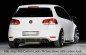 Preview: Rieger Heckeinsatz (GBL-59511) schwarz glänzend VW Golf 6 10.08- - 88145