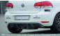 Preview: Rieger Heckeinsatz (GBL-59514) schwarz glänzend VW Golf 6 10.08- - 88146