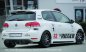 Preview: Rieger Heckeinsatz (GBL-59514) schwarz glänzend VW Golf 6 10.08- - 88146