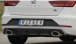 Preview: Rieger Heckeinsatz schwarz glänzend Seat Leon FR (5F) 01.17- (ab Facelift) - 88147