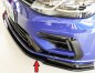 Preview: Rieger Spoilerschwert nur für R / R-Line schwarz glänzend VW Golf 7 R 02.17- (ab Facelift) - 88150