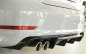 Preview: Rieger Heckeinsatz schwarz glänzend Audi A3 (8V) 07.12-08.16 (bis Facelift) - 88158