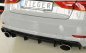 Preview: Rieger Heckeinsatz schwarz glänzend Audi A3 (8V) 07.12-08.16 (bis Facelift) - 88159