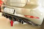Preview: Rieger Heckeinsatz schwarz glänzend VW Golf 7 GTI 02.17- (ab Facelift) - 88160