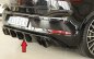 Preview: Rieger Heckeinsatz schwarz glänzend VW Golf 7 GTI 02.17- (ab Facelift) - 88160