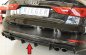 Preview: Rieger Heckeinsatz (Typ: 88158) schwarz glänzend Audi A3 S3 (8V) 05.13-08.16 (bis Facelift) - 88164