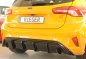 Preview: Rieger Heckeinsatz schwarz glänzend Ford Focus 4 ST (DEH) 06.19- - 88179