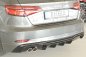Preview: Rieger Heckeinsatz schwarz glänzend Audi A3 (8V) 09.16- (ab Facelift) - 88180