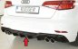 Preview: Rieger Heckeinsatz schwarz glänzend Audi A3 (8V) 09.16- (ab Facelift) - 88182